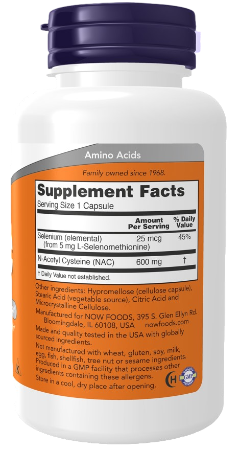 NAC 600mg / 100vcap