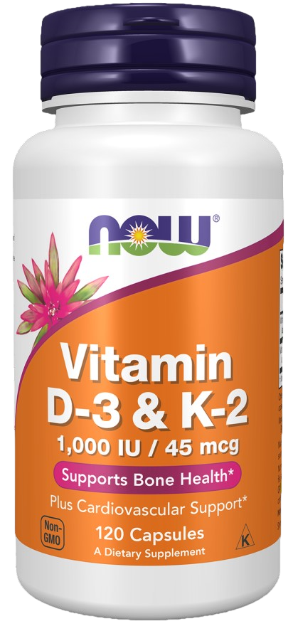 Vitamina D3 & k2 120vcap / 120serv