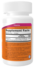 Vitamina D-3 10.000IU / 120softgel