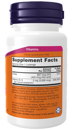 B-12 with folic acid 60lozenges / 60serv