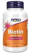 BIOTIN 5mg / 60 CAPSULAS - 120 CAPSULAS