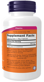 Inositol 500mg / 100vcap