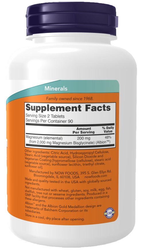 Magnesium Glycinate 180tabs