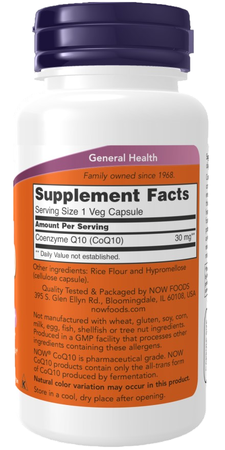 Coq10 30mg / 60vcap