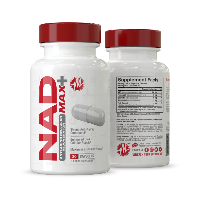 NAD Max Plus + Cell Rejuvenator 30cap/450mg
