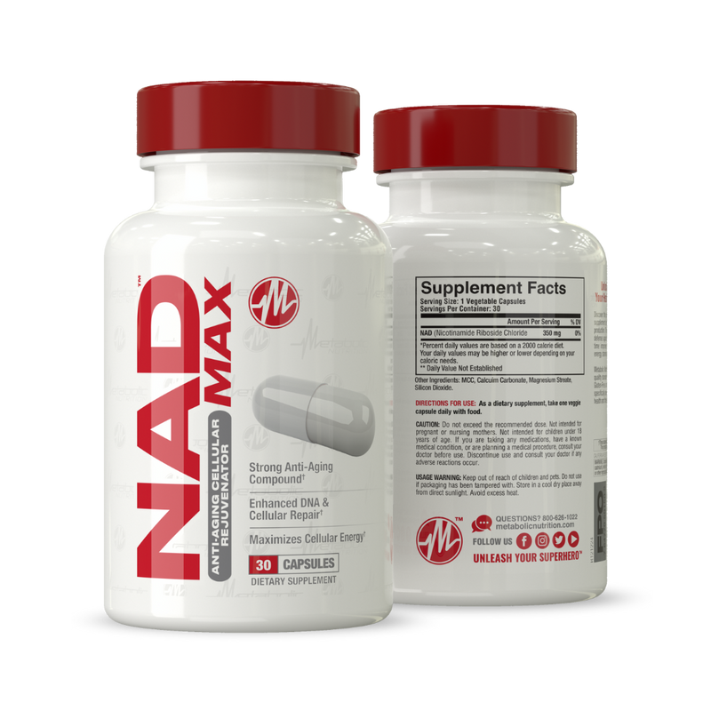 NAD Max Cell Rejuveator 30cap/350mg