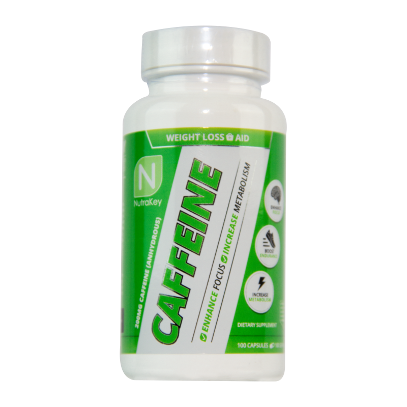 CAFEINA 200mg / 100 CAPSULAS - 100 SERVICIOS